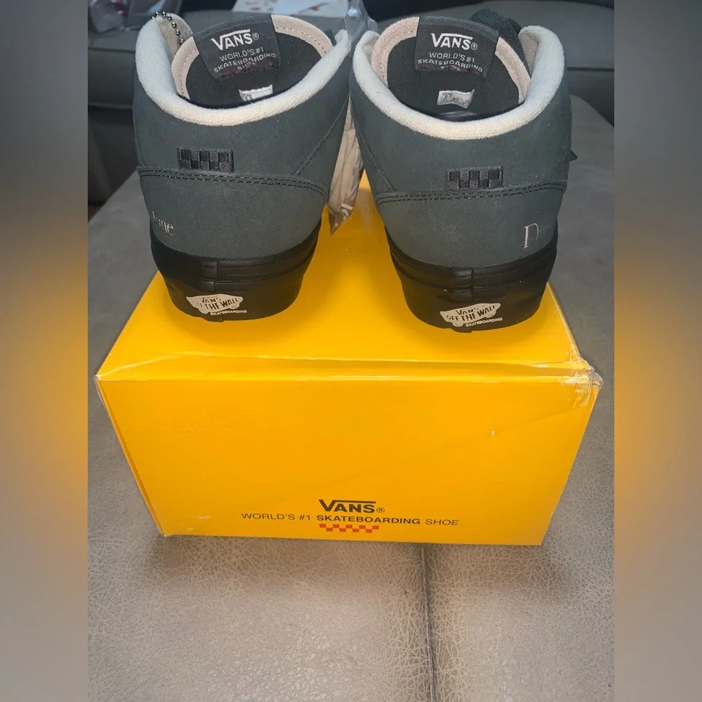 Vans Gray Dime Ash Skate Half Cab Suede Sneaker Shoes NEW Mens Size 6.5 - Picture 8 of 10